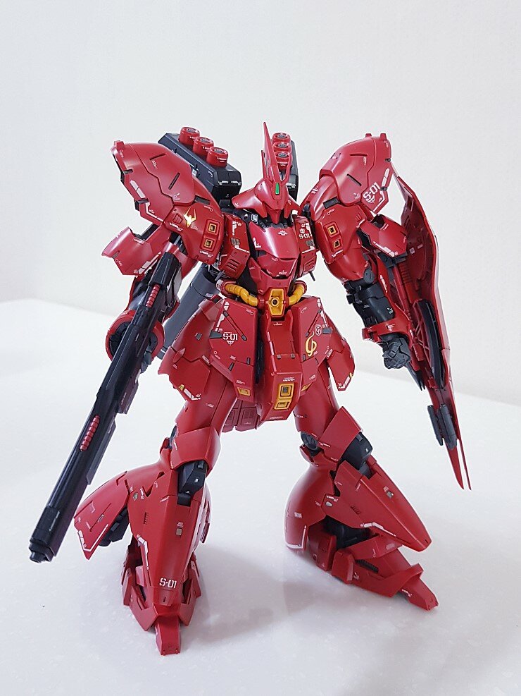 Delpi-Decal RG Sazabi White Gold Part Holo