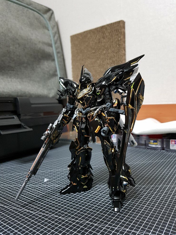 Delpi-Decal RG &amp; HG Sinanju Gold Holo