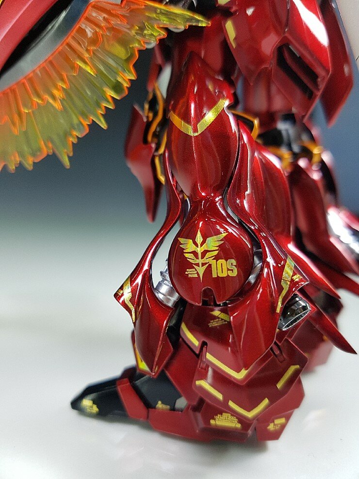 Delpi-Decal RG &amp; HG Sinanju Gold Holo