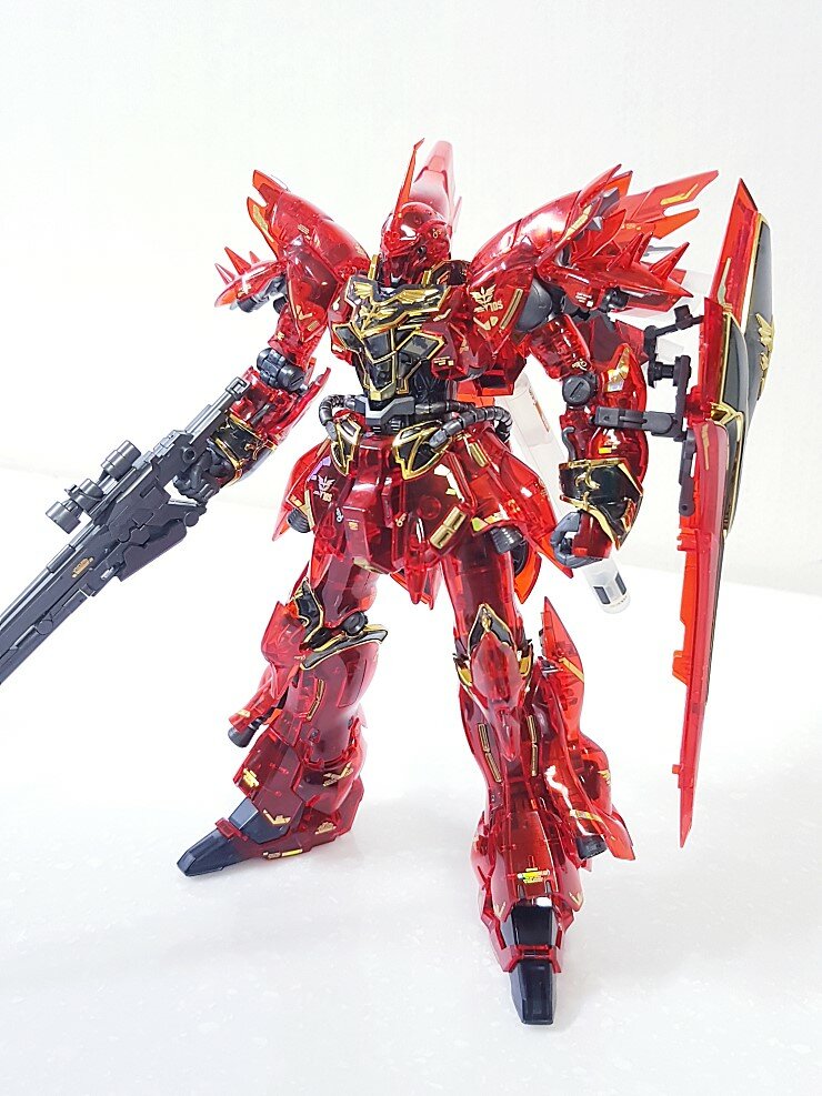 Delpi-Decal RG &amp; HG Sinanju Gold Holo