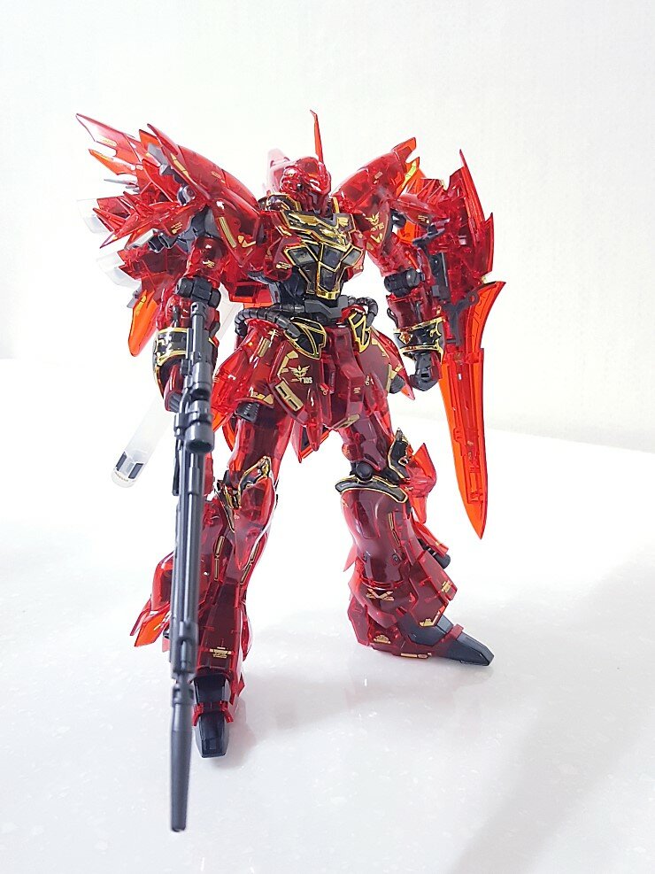 Delpi-Decal RG &amp; HG Sinanju Gold Holo