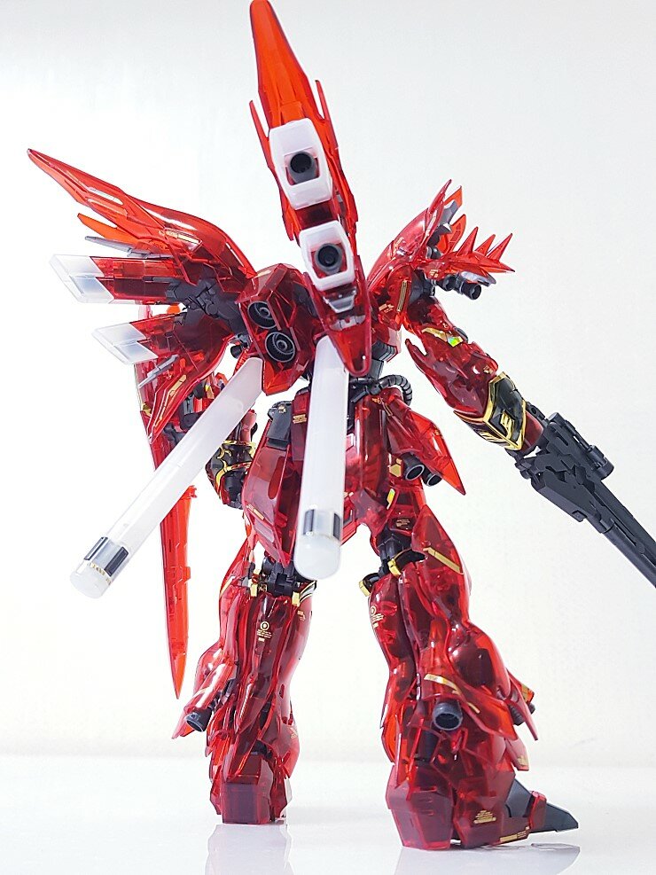 Delpi-Decal RG &amp; HG Sinanju Gold Holo