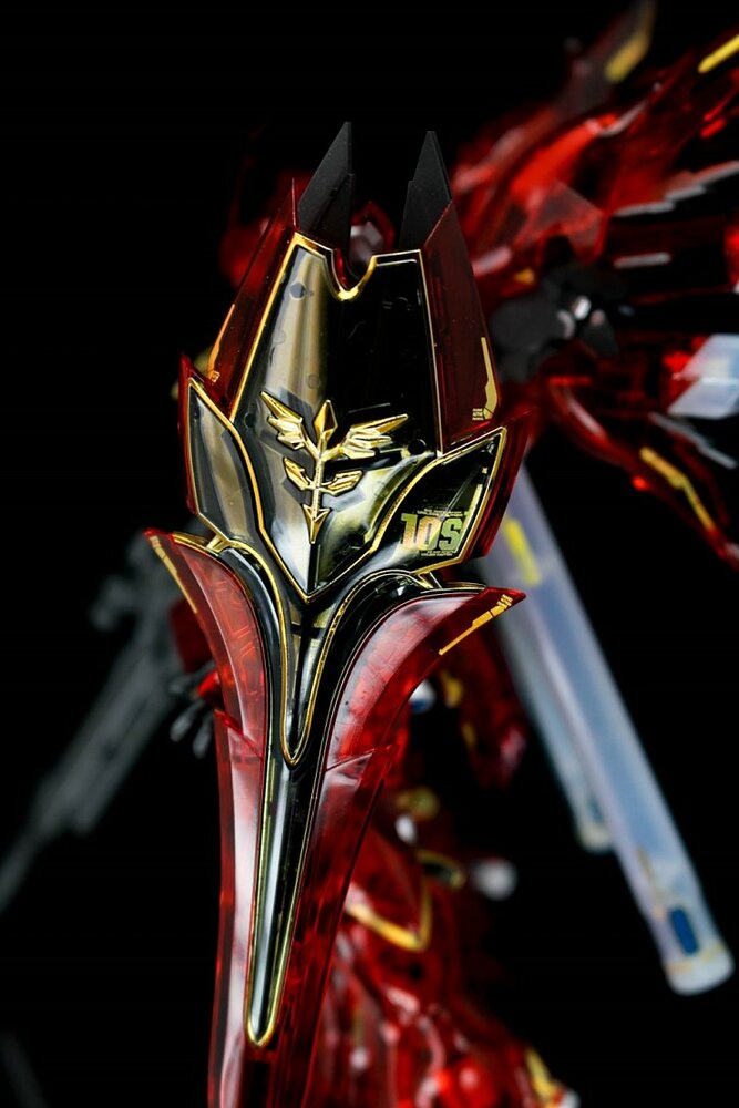 Delpi-Decal RG &amp; HG Sinanju Gold Holo