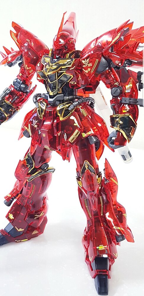 Delpi-Decal RG &amp; HG Sinanju Gold Holo