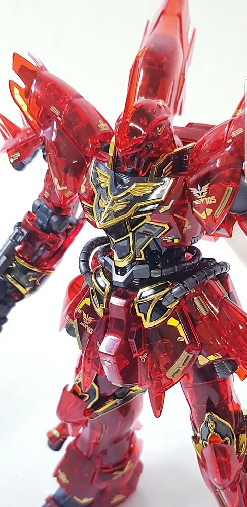 Delpi-Decal RG &amp; HG Sinanju Gold Holo