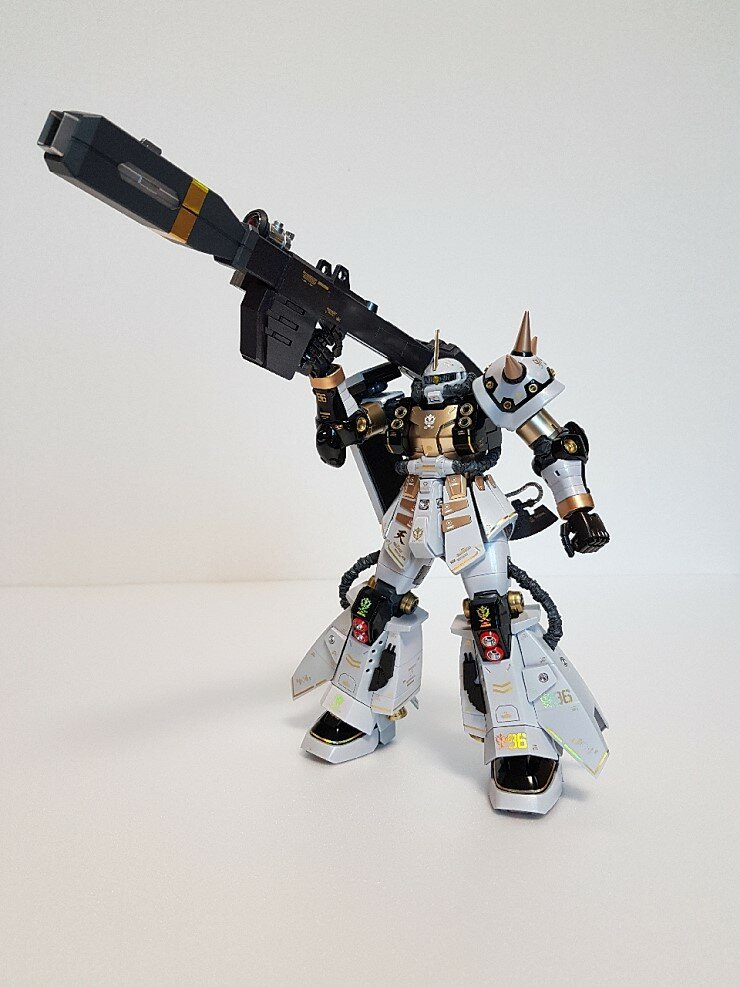 Delpi-Decal MG Psycho Zaku Gold Holo