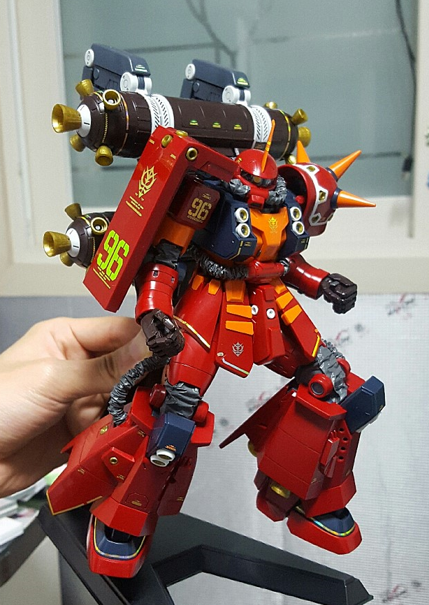 Delpi-Decal MG Psycho Zaku Gold Holo