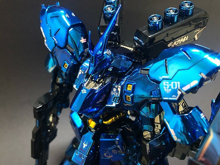 Delpi-Decal RG Sazabi Silver Holo