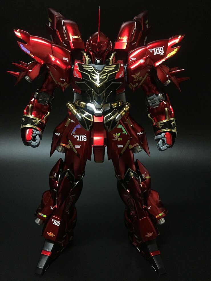 Delpi-Decal MG Sinanju Gold Holo