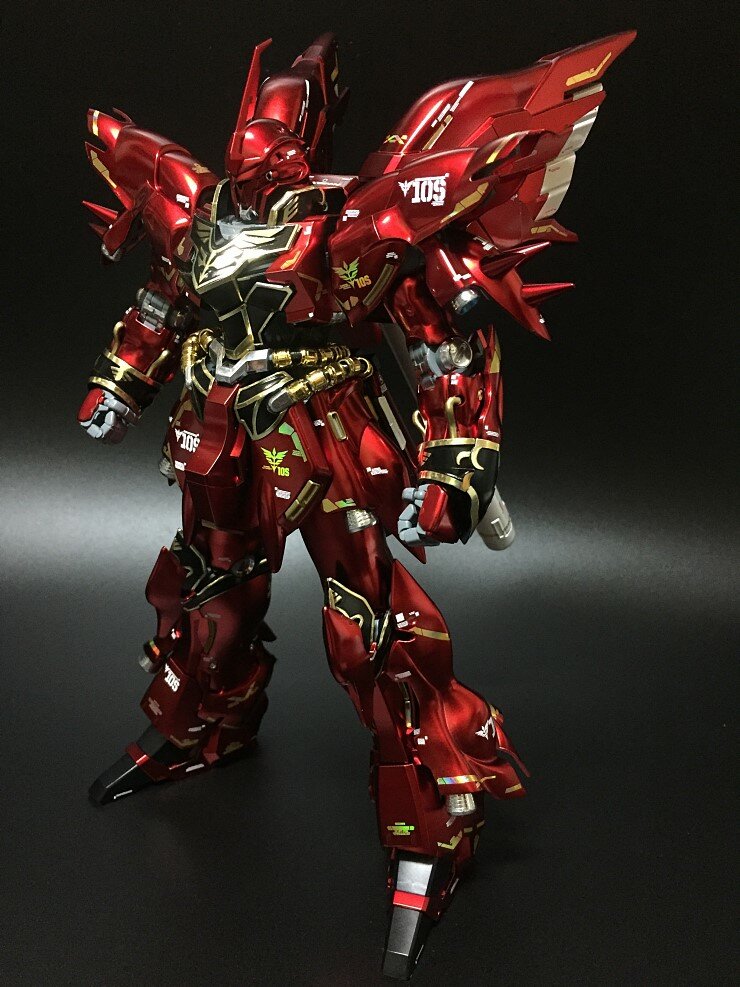 Delpi-Decal MG Sinanju Gold Holo
