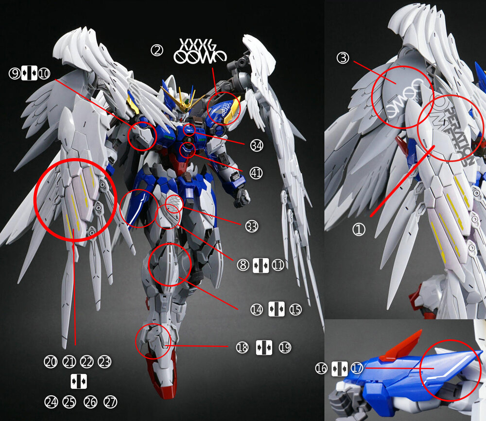Flaming-Snow HIRM-02 Wing Zero Fluorescent