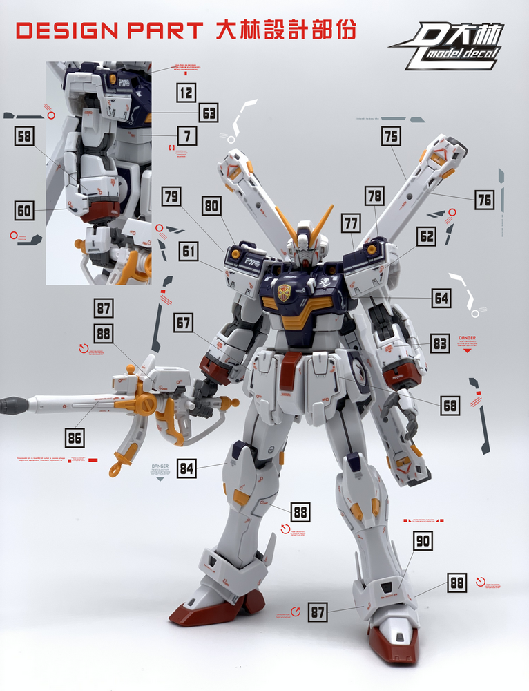 DL-Decal RG32 for RG Crossbone XM-X1
