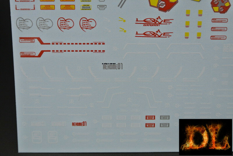 DL-Decal P02 for PG Astray Red MBF-P02 2 Sheets