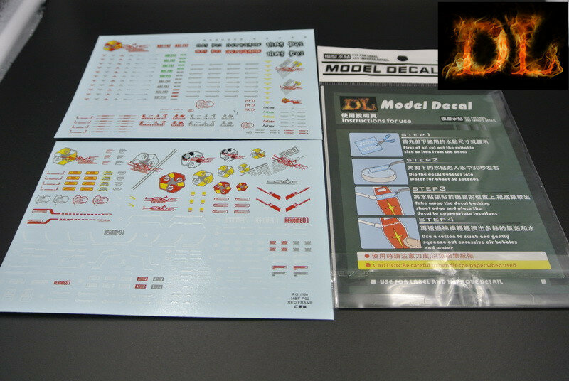 DL-Decal P02 for PG Astray Red MBF-P02 2 Sheets