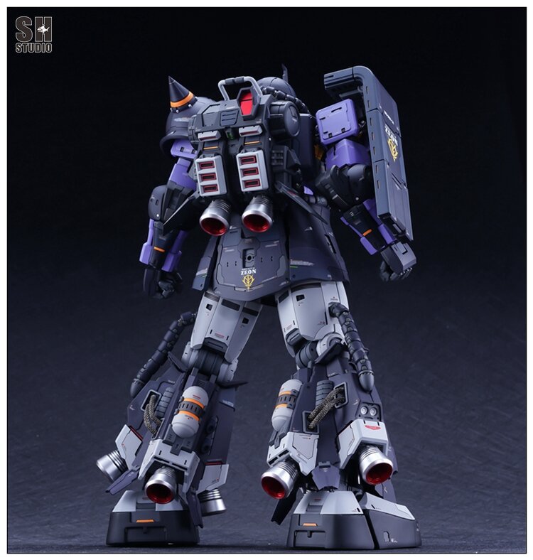 SH Studio x GM Dream PG Zaku II Black Tri-Stars GK or Accessories