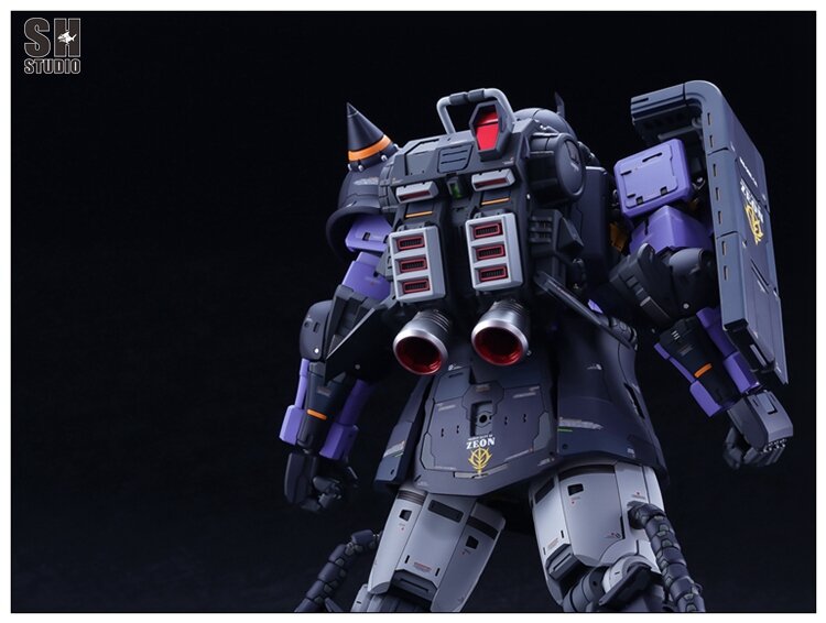 SH Studio x GM Dream PG Zaku II Black Tri-Stars GK or Accessories
