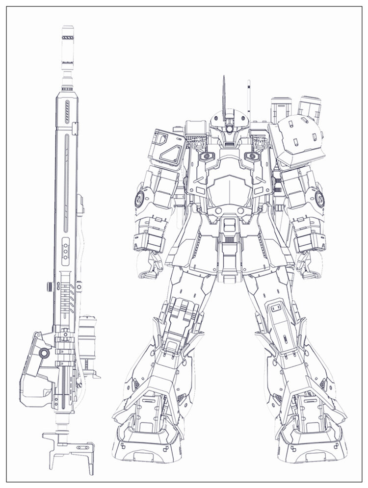 SH Studio x GM Dream PG Zaku I Sniper Dress-up Kit