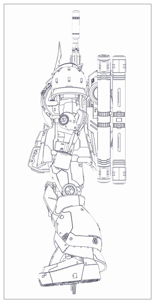 SH Studio x GM Dream PG Zaku I Sniper Dress-up Kit