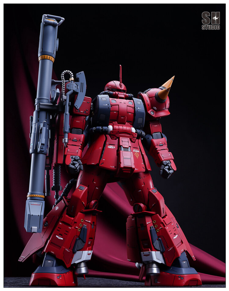 SH Studio x GM Dream PG Zaku II Johnny Ridden GK or Weapons