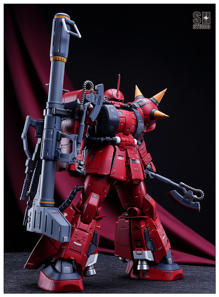 SH Studio x GM Dream PG Zaku II Johnny Ridden GK or Weapons