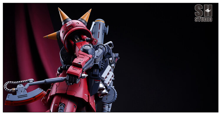 SH Studio x GM Dream PG Zaku II Johnny Ridden GK or Weapons
