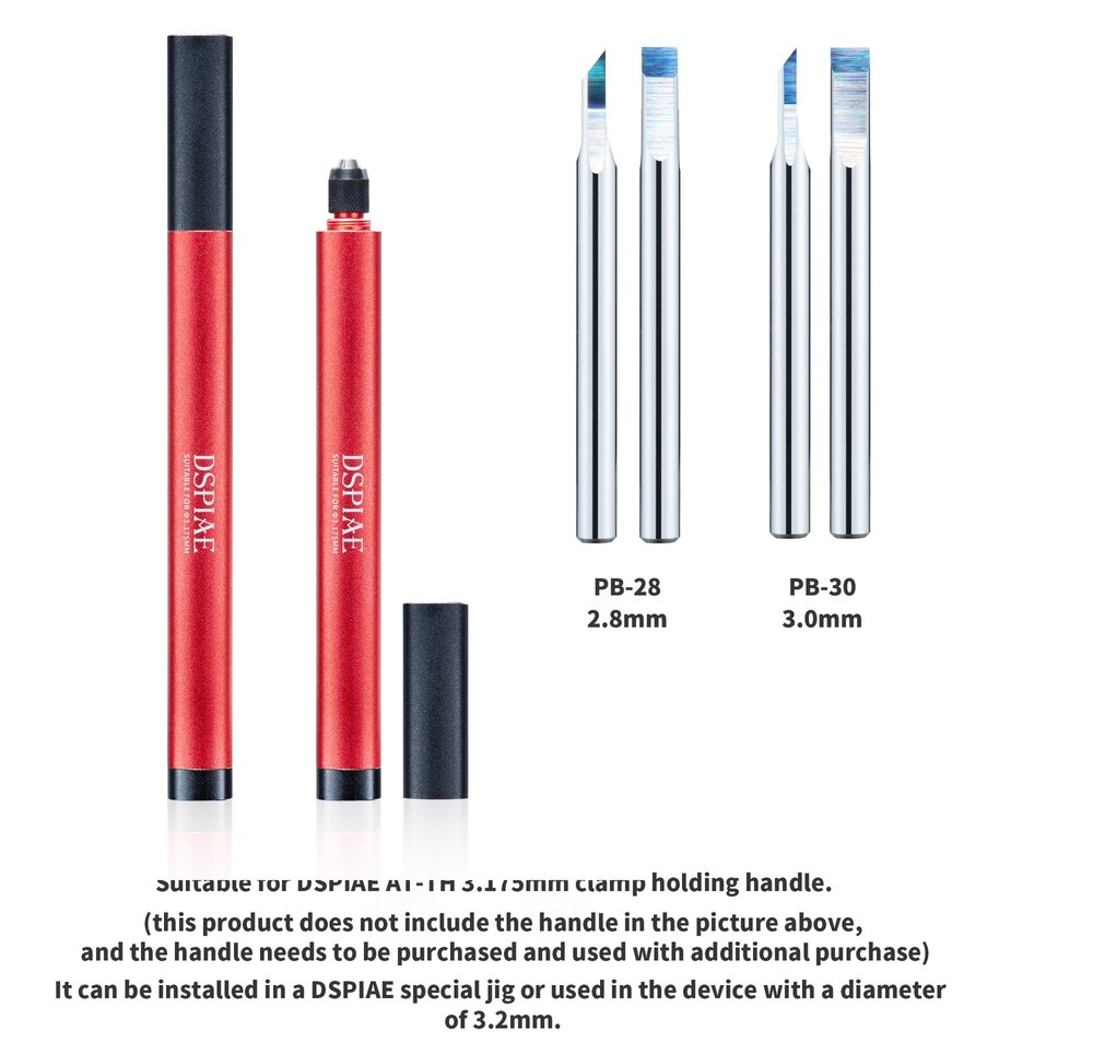 DSPIAE PB Series Tungsten Steel Scribers individual 0.1-3.0