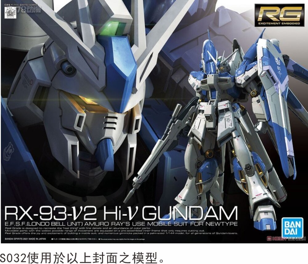 Madworks S32 RG Hi-NU RX-93-2 Set