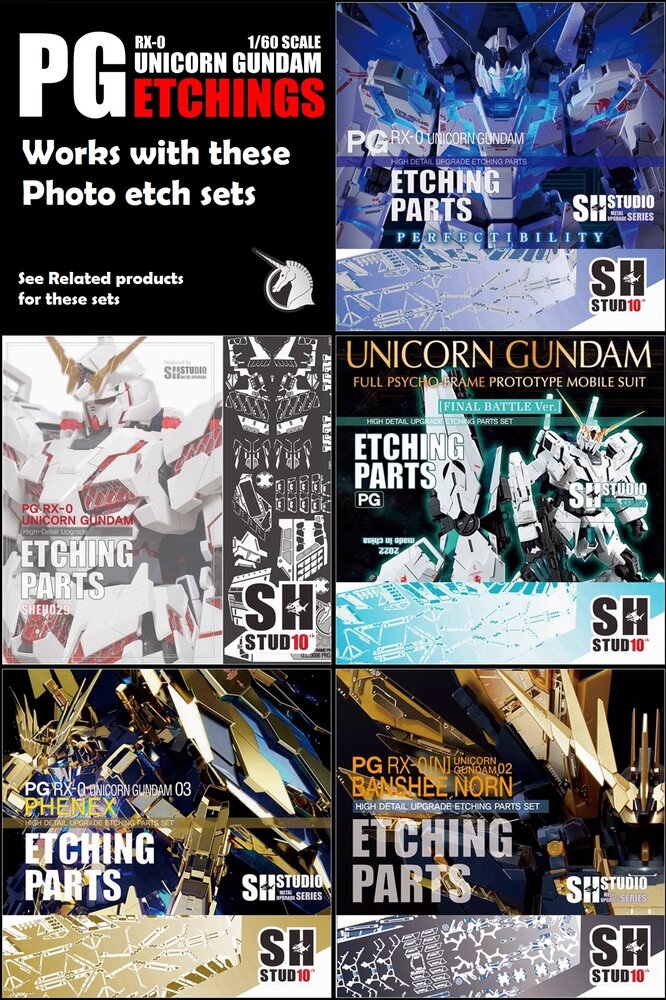 SH Studio x RGM Studio PG RX-0 Unicorn Gundam Dress-Up Kit