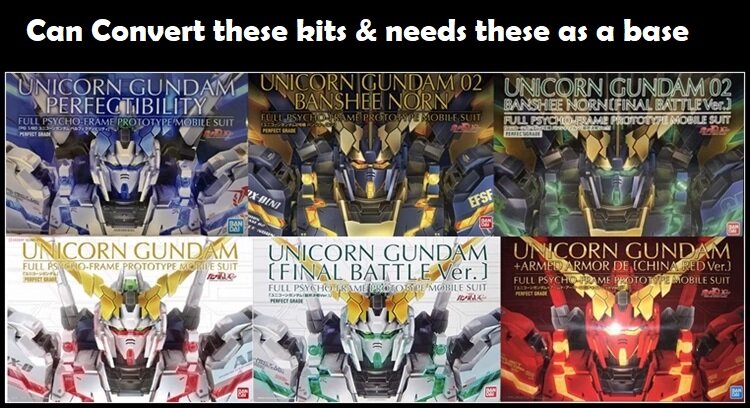 SH Studio x RGM Studio PG RX-0 Unicorn Gundam Dress-Up Kit