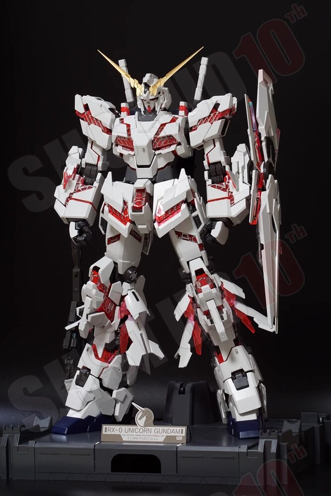 SH Studio x RGM Studio PG RX-0 Unicorn Gundam Dress-Up Kit