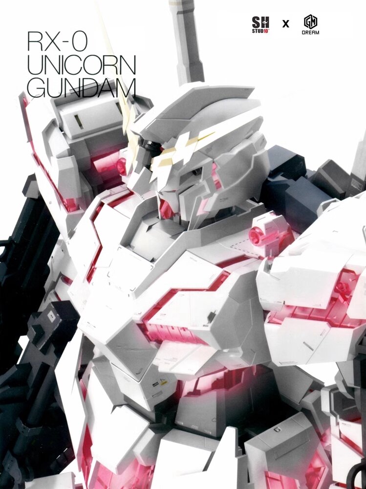 SH Studio x RGM Studio PG RX-0 Unicorn Gundam Dress-Up Kit