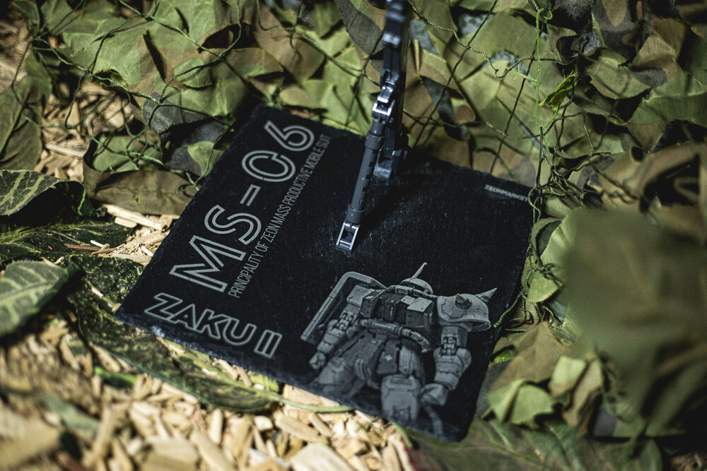 Zeonmarket Slate Base MS-06 Zaku II Las3rd