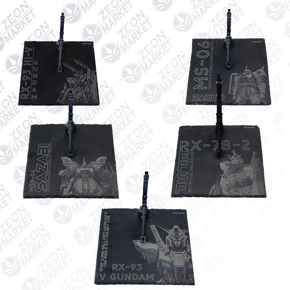Zeonmarket Slate Base MS-06 Zaku II Las3rd