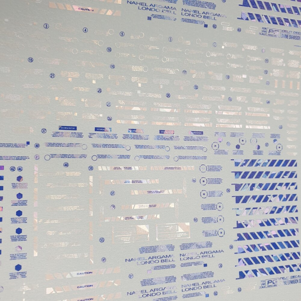 Delpi-Decal PG Perfectibility Divine Expansion Blue Holo