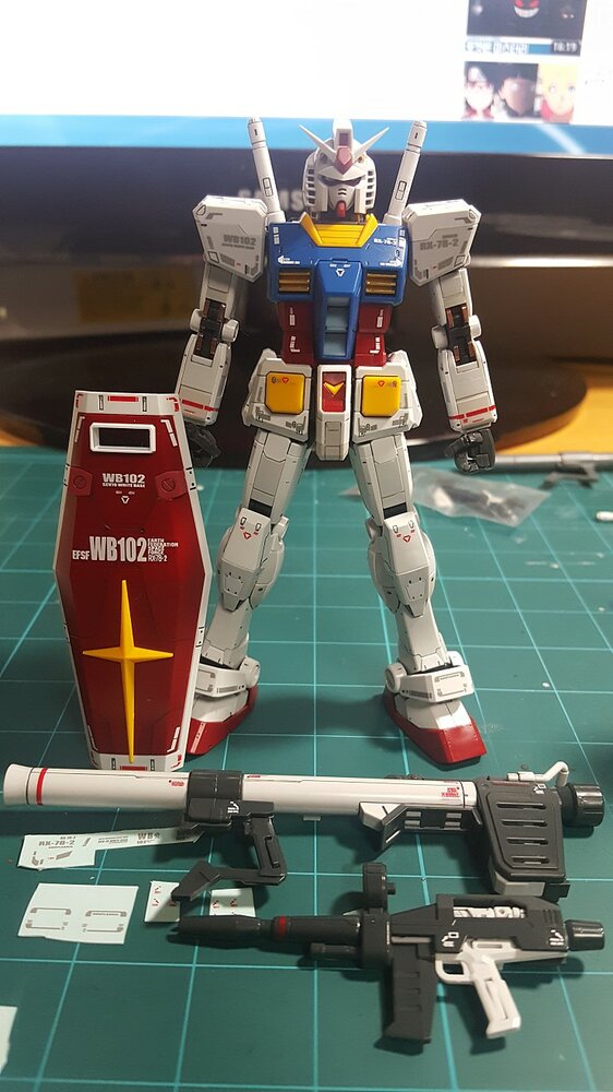 Delpi-Decal RG RX-78-2 First Holo Polygonal