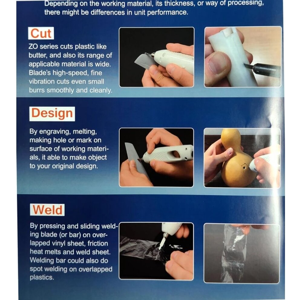 EchoTech ZO-91 Ultrasonic Cutter (CE Certified)