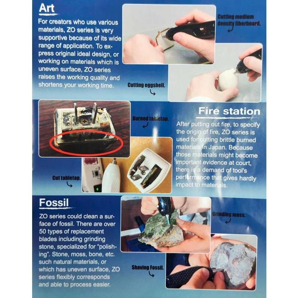 EchoTech ZO-91 Ultrasonic Cutter (CE Certified)