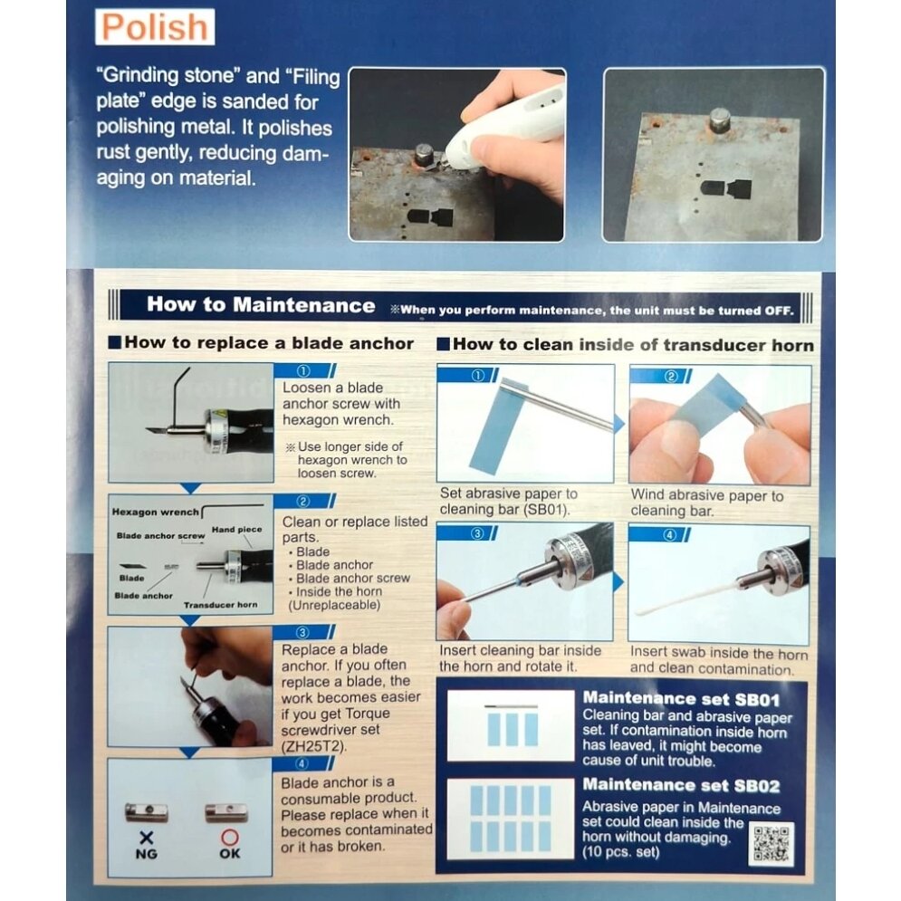 EchoTech ZO-91 Ultrasonic Cutter (CE Certified)