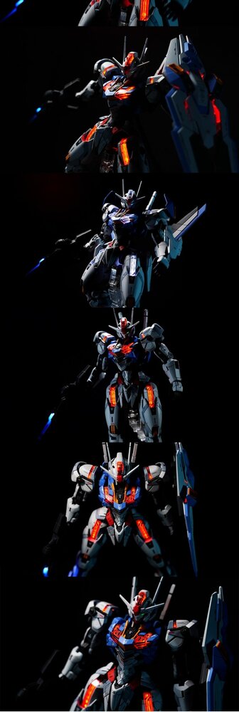 Kosmos FM Aerial Gundam RGB LED Set + Remote