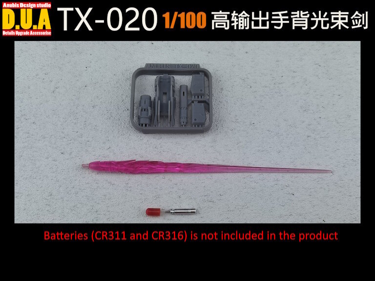 Anubis TX-020 Beam Saber for MG Kits