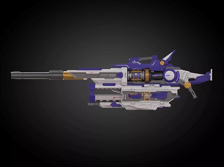 Qianqu Shang 1/100 Heavy Electromagnetic Railgun Blue Ver.