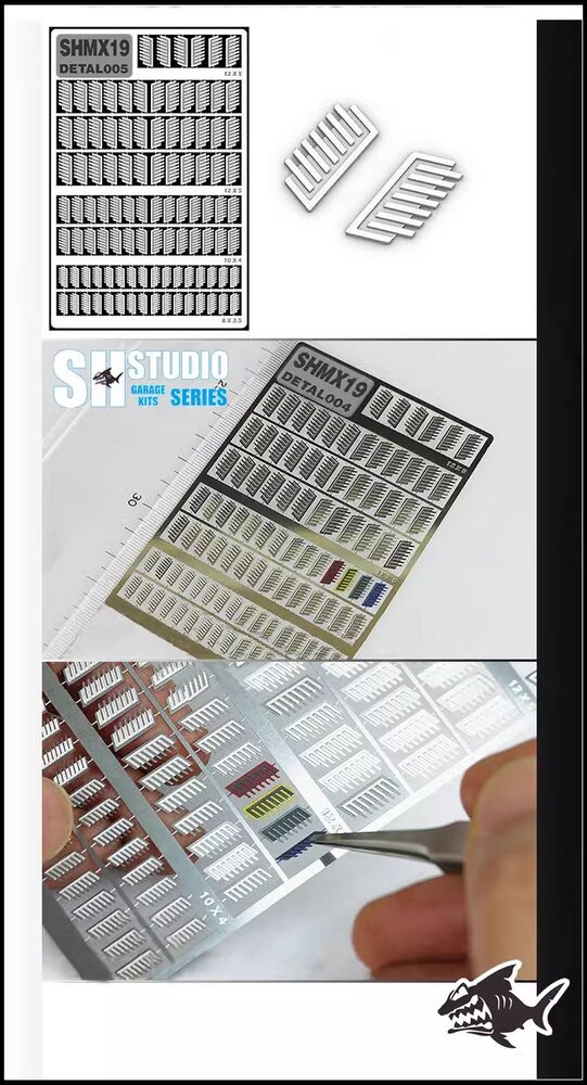 SH Studio Universal Etching Series SHMX19 F005
