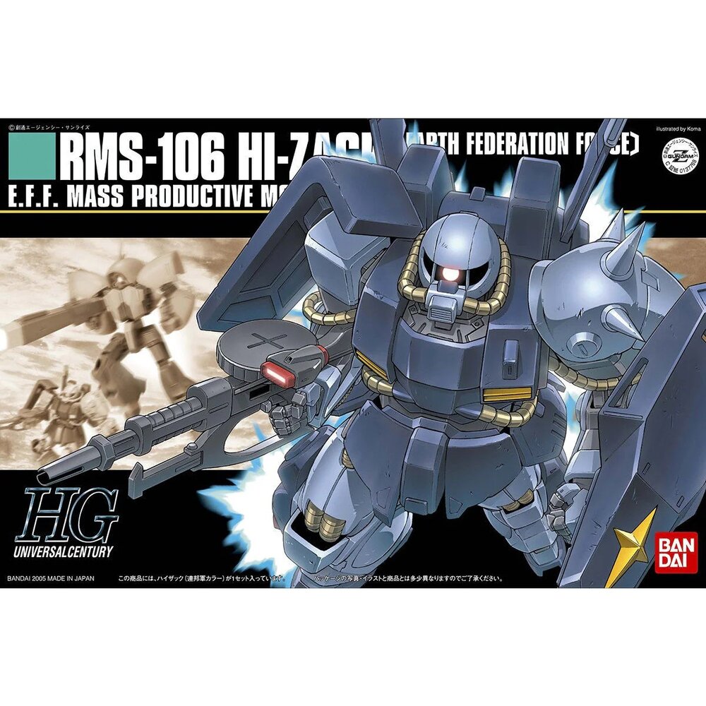 1/144 HGUC RMS-106 Hi-Zack (Earth Federation Force) HG055