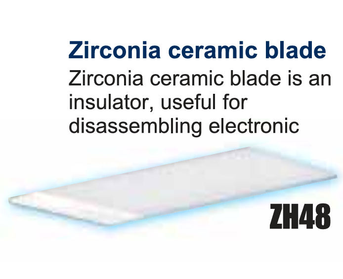 Echo Tech Zirconia Ceramic Standard Blade for Ultrasonic Cutter ZH48