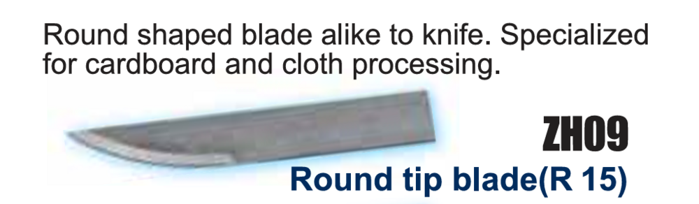 Echo Tech Round Tip Blade (R15) for Ultrasonic Cutter ZH09