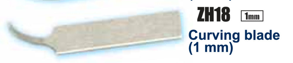 Echo Tech Curving Blade 1mm for Ultrasonic Cutter ZH18