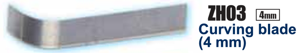 Echo Tech Curving Blade 4mm for Ultrasonic Cutter ZH03