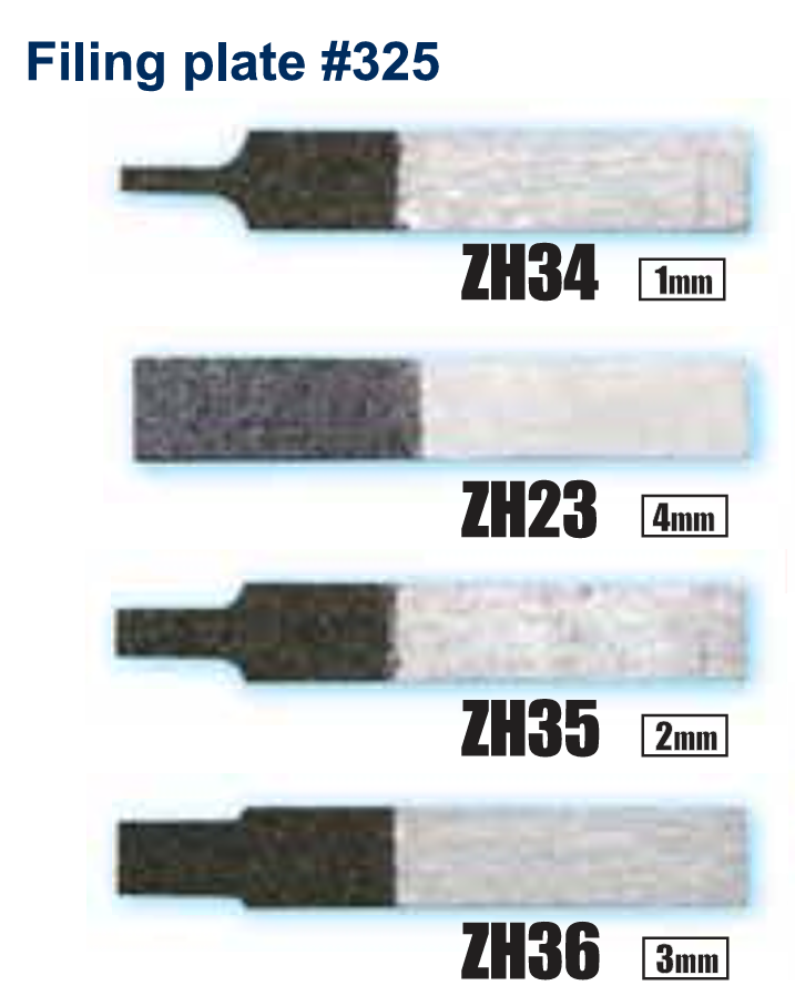 Echo Tech Electrodeposited Diamond Filing Plate for Ultrasonic Cutter 1~4mm