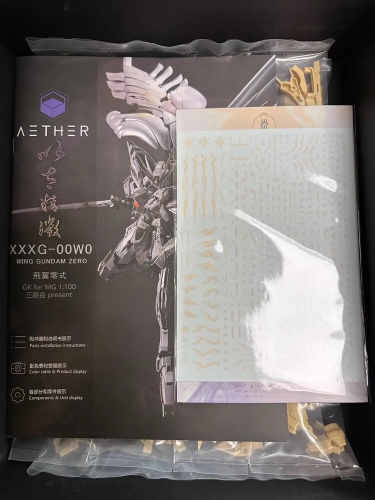 AEther MG XXXG-00W0 Wing Zero EW Ver. Ka Dress-up Kit