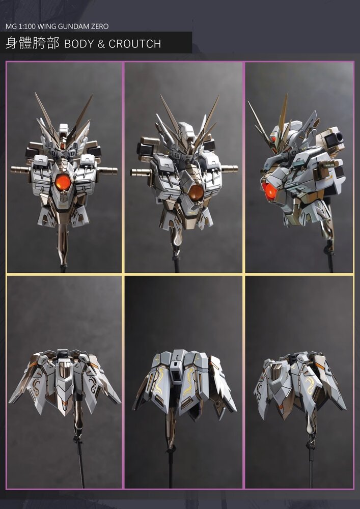 AEther MG XXXG-00W0 Wing Zero EW Ver. Ka Dress-up Kit
